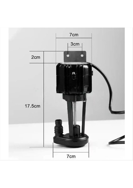 Jiujing Yanghang Yingnian Ruiqi Donper Için 2W Buz Yapma Makinesi Evrensel Su Pompası (Yurt Dışından) fiyatları