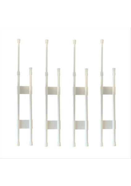 4 Adet Rv Buzdolabı Çubukları Ayarlanabilir Rv Buzdolabı Gergi Çubukları Rv Buzdolabı Çubukları Yiyecek Içecekleri Tutmak Için Rv Buzdolabı Aksesuarları (Yurt Dışından)