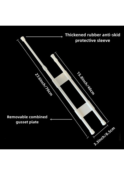 4 Adet Rv Buzdolabı Çubukları Ayarlanabilir Rv Buzdolabı Gergi Çubukları Rv Buzdolabı Çubukları Yiyecek Içecekleri Tutmak Için Rv Buzdolabı Aksesuarları (Yurt Dışından) fırsatları