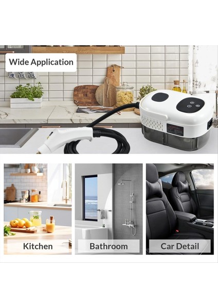 Akıllı Dokunmatik Ekranlı Buharlı Temizleyici Yüksek Basınçlı Buharlı Pişirici Temizlik Için El Tipi Buharlı Temizleyici Ev Ab Tak A (Yurt Dışından) fiyatları