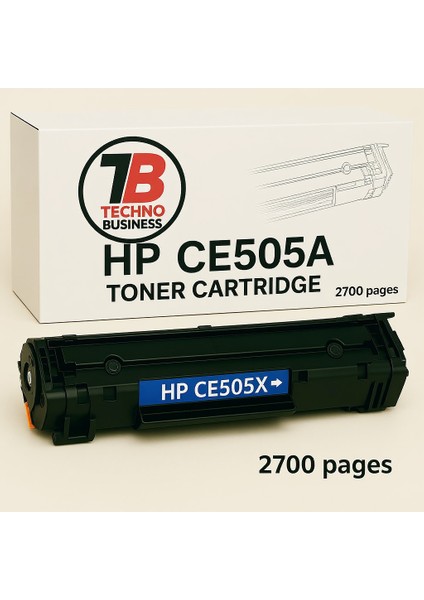 CE505A Toner Kartuş – Hp Laserjet P2035 / P2055 Serisi Uyumlu – 2700 Sayfa Kapasiteli