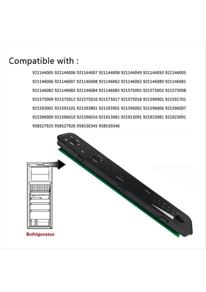 DM2662 DM2862 NDM1062 Için 2932884014 Buzdolabı Kontrol Paneli Için Devre Kartı Kiti Değişimi (Yurt Dışından) modelleri