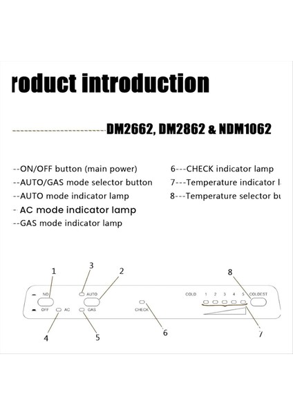 DM2662 DM2862 NDM1062 Için 2932884014 Buzdolabı Kontrol Paneli Için Devre Kartı Kiti Değişimi (Yurt Dışından) fırsatları