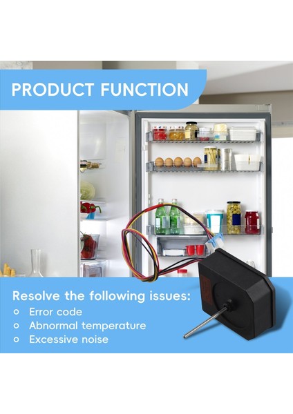 Buzdolabı Katlanır Kapı Dondurucu Dc Fan Motoru RDD056X22 EAU63103002 Parçaları (Yurt Dışından) fırsatları