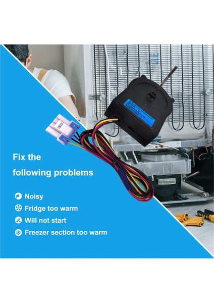 EAU63103202 Lg Buzdolabı Soğutma Fanı Motoru Için Buzdolabı Soğutma Fanı Motoru Montajı ODM-001F-42 Dc 12V 1A (Yurt Dışından) modelleri