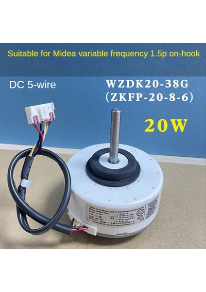WZDK20-38G Klima Iç Mekan Motoru (Zkfp-20-8-6) 20W Ev Fırçasız Dc Fan Motoru (Yurt Dışından) fiyatları