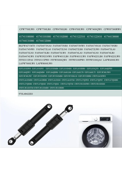 Yenı 5304491701 Yıkayıcı Amortisörler 4 Adet Yıkayıcı 137040900 7137040900 AP5691818 PS8689636 EAP8689636 Değiştirir (Yurt Dışından) fiyatları