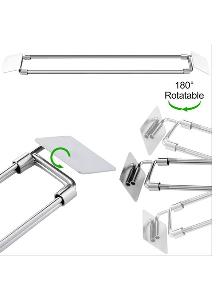 4 Adet Rv Buzdolabı Çubukları 12.44-22.63 Inç Ayarlanabilir Paslanmaz Çelik Rv Buzdolabı Gergi Çubukları Rv Buzdolabı Aksesuarları (Yurt Dışından) fiyatları