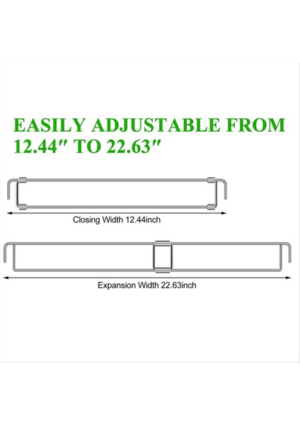 4 Adet Rv Buzdolabı Çubukları 12.44-22.63 Inç Ayarlanabilir Paslanmaz Çelik Rv Buzdolabı Gergi Çubukları Rv Buzdolabı Aksesuarları (Yurt Dışından) modelleri