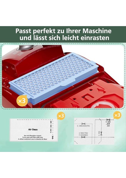 Miele Compact C1 ve C2, Complete C2 ve C3 Elektrikli Süpürgeler, S8340 Motor Koruma Filtreleri ve Egzoz Filtreleri Için Filtreler (Yurt Dışından) fırsatları