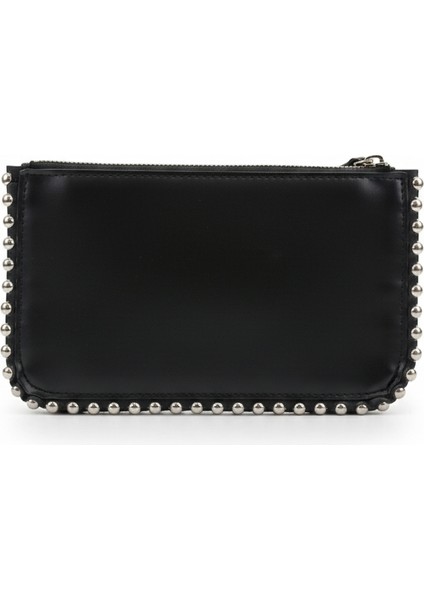 Wolını 3 Gözlü Gümüş Zincir Askılı El ve Çapraz Çanta