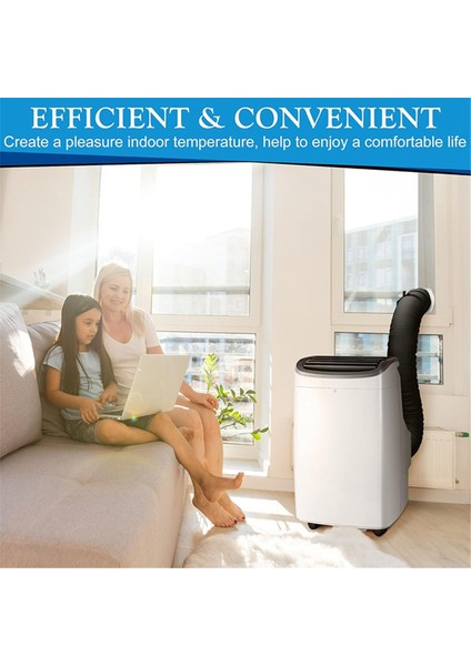 2 Paket Taşınabilir Klima Hortumu Yalıtım Kılıfı, 5 Inç ve 5,9 Inç Çaplı Egzoz Hortumu Için Taşınabilir Klima Hortumu Kılıfı Sarma (Yurt Dışından) fiyatları