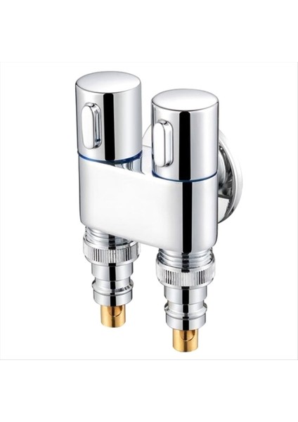 G1/2 Çok Fonksiyonlu Üç Yollu Dolum Açılı Vana Duvara Montaj 1 In 2 Out Su Temizleme Püskürtücü Banyo Aksesuarları-A (Yurt Dışından) fiyatları