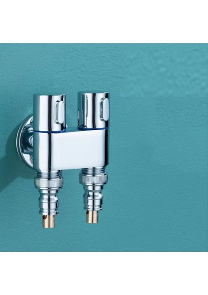G1/2 Çok Fonksiyonlu Üç Yollu Dolum Açılı Vana Duvara Montaj 1 In 2 Out Su Temizleme Püskürtücü Banyo Aksesuarları-A (Yurt Dışından) fırsatları