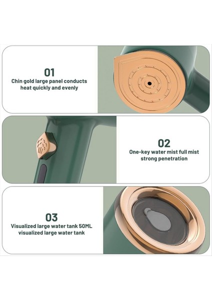 Mini Buharlı Ütü, El Ütü Makinesi, Taşınabilir Seyahat Ütüsü, 50 ml Su Depolu El Ütü Makinesi, Ab Fişi (Yurt Dışından) fırsatları