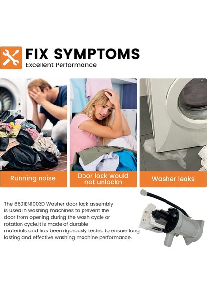 Lg Tamburlu Çamaşır Makinesi Için Yeni Egzoz Çamaşır Makinesi Su Tahliye Pompası Motoru 5859EN1004J (Yurt Dışından) modelleri