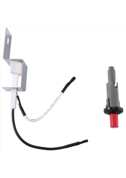 80462 Izgaralar Yedek Ateşleyici Kiti, Q100 Q200 Basma Düğmesi Ateşleyici ile Uyumlu (Yurt Dışından)