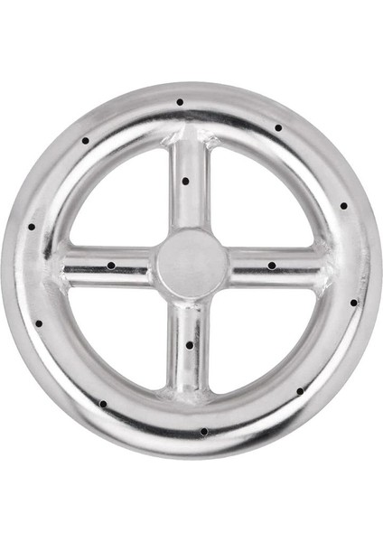 Doğal Gaz ve Propan Için 6 Inç Yuvarlak Ateş Çukuru Brülör Halkası Iç ve Dış Mekan Için Ateş Çukuru Şömine Ateş Çukuru Brülör (Yurt Dışından)