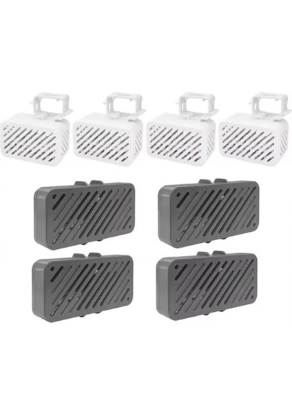 Dreame X50 Ultra / X50S L50 / L40S Pro Ultra Yedek Parçaları Için 8 Adet Gümüş Iyon Modülü ve Kanalizasyon Tankı Koku Giderme Parçacıkları (Yurt Dışından)