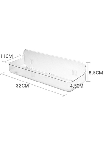 Santkuee Banyo Rafı Duş Şampuan Depolama Rafı Tuvalet Rafı Duvara Monte Mutfak Depolama Raf Raf Banyo Yumruk B (Yurt Dışından) fiyatları