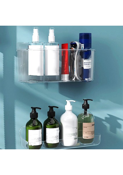 Santkuee Banyo Rafı Duş Şampuan Depolama Rafı Tuvalet Rafı Duvara Monte Mutfak Depolama Raf Raf Banyo Yumruk B (Yurt Dışından) modelleri