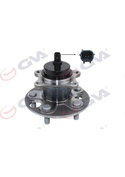 Xmpdby Arka Teker Poryasi Rulmanli Auris-Corolla E150 07-12 Abs Li 5 Bijon