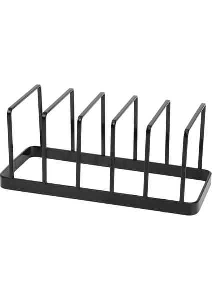 Santkuee Euro Mutfak Organizatörü Tabaklar, Kesme Tahtaları Fırın Malzemeleri Yeniden Kullanılabilir Kaplar ve Kapaklar Tutucu Rafı Siyah (Yurt Dışından) indirimleri