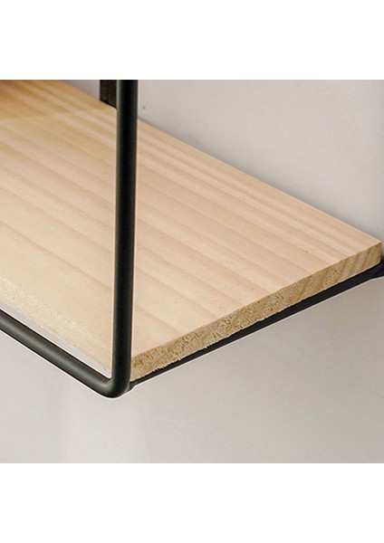 Santkuee En Iyi Ahşap Depolama Rafları Asılı Dekorlar Saklama Kutusu Saksı Ev Depolama Rafı Duvar Ekran Zanaat Rafları (Altın) (Yurt Dışından) indirimleri