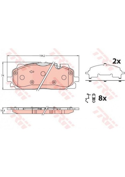 Xmpdby Disk Fren Balatasi Ön Aks A4 2015- . A5 2016- . Q5 2016- . Q7 2015-