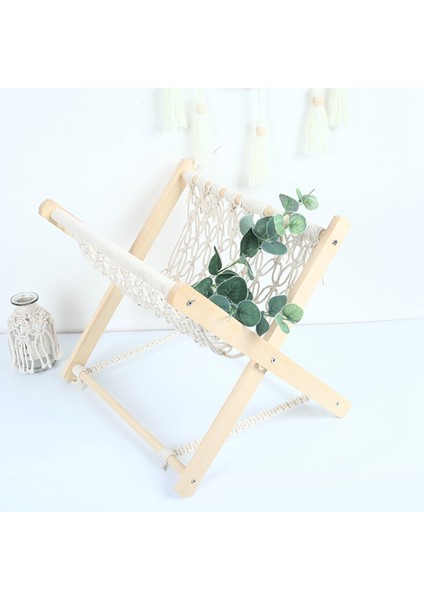 Santkuee Boho Dergilik, Dekoratif Makrome Kitap Dergilik Rafı, Havlu Saklama Sepeti, Rustik Oda Dekorasyonu (Yurt Dışından) modelleri