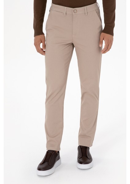 Erkek Koyu Bej Pantolon (Kanvas-Chino) 50308762-VR088 fiyatları