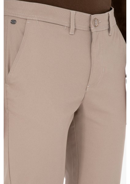 Erkek Koyu Bej Pantolon (Kanvas-Chino) 50308762-VR088 indirimleri