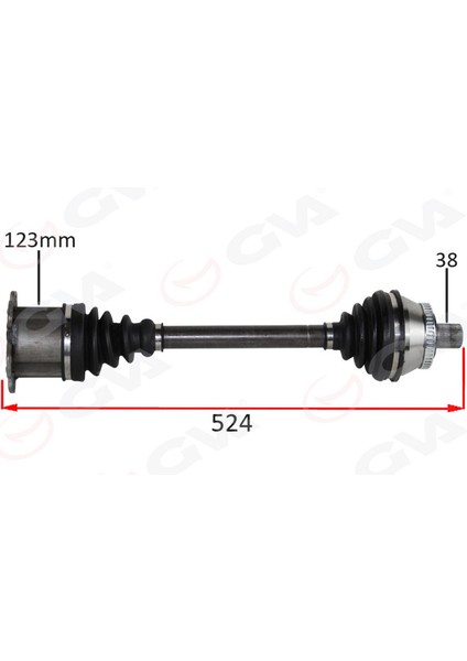 Xmpdby Komple Aks Ön Sağ/sol A4 2.0 Tdi 05-08 Bre-Blb 2.0 Tdi