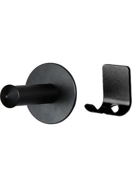 Santkuee Saç Kurutma Makinesi Için Askı Duvara Montaj Tutucu Banyo Metal Aksesuarları Asılı Raf Raf Taşınabilir Depolama-B (Yurt Dışından)