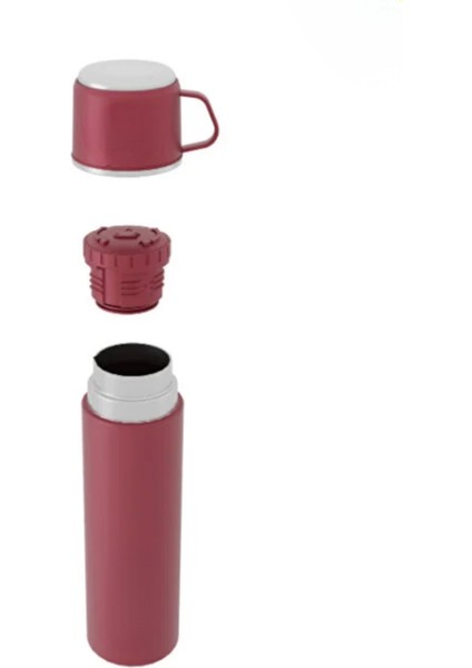 500 ml Bardaklı Paslanmaz Çelik Termos Çift Kat Isı Yalıtımlı Sıcak ve Soğuk Içecek Saklama modelleri