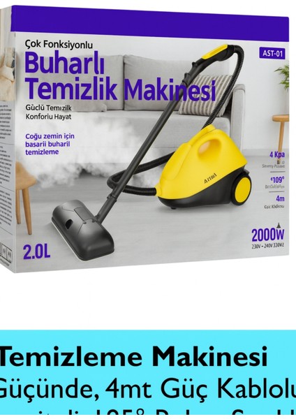 Çok Fonksiyonlu Buharlı Temizlik Robotu Buharlı Temizleyici fırsatları