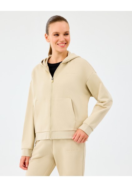 W Essential Full Zip Sweatshirt Kadın Gri Sweatshirt S2610016-1550 fiyatları