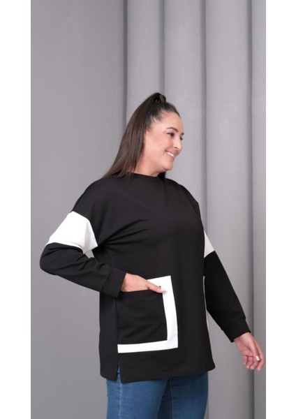 Kadın Kristal Kumaş Sweatshirt modelleri