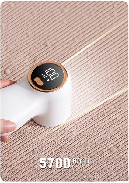 Yeni Şarjlı Yedek Bıçaklı Lüks Elbise Giysi Tiftik ve Kazak Tüy Toplama Makinesi Pratik Temizleyici