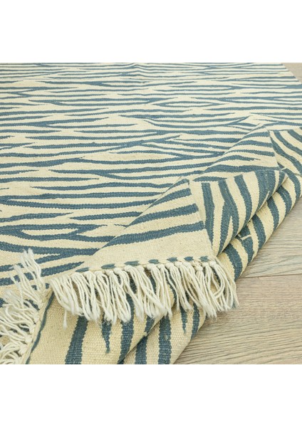 Mirva Modern Tasarımlı Yün Kilim 113X175 cm