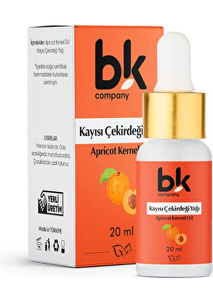 Kayısı Çekirdeği Yağı Nemlendirici Etkiyle 20 ml Serum Unisex Kullanım İçin