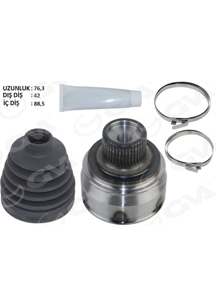 Xmpdby Aks Kafasi Diş A4-A5 1.8 Tfsi-2.0 Tfsi-2.0 Tdi 08- Caba-Cdha-Cabb-Cdhb-Caeb-Cdnc-Cglc 1.8 Tfsi-2.0 Tfsi-2.0 Tdi