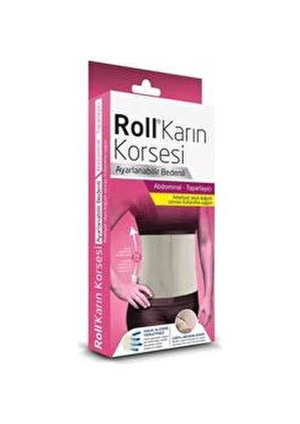 Ayarlanabilir Bedenli Karın Korsesi Abdominal Destek Sağlayan Konforlu Kullanım 26 cm fiyatları