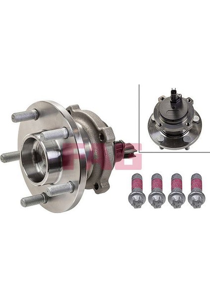 Xmpdby Arka Teker Poryasi Rulmanli Focus C-Max 07 11 -Focus Ii 04 11 Abs Li 5 Bijon Abs Sensorlu