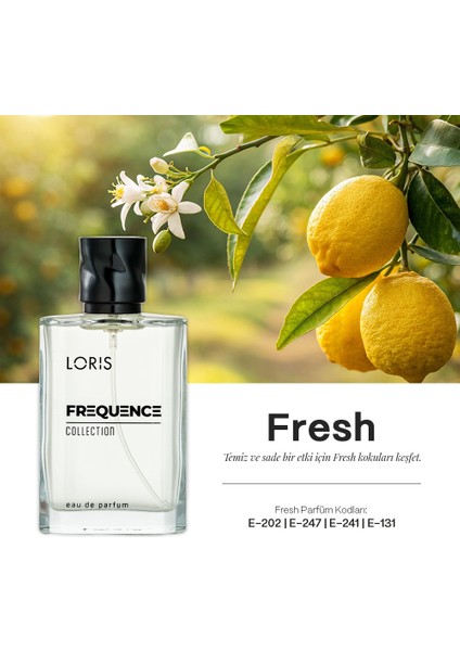 E-247 Frequence Erkek Parfüm 50 ml fiyatları