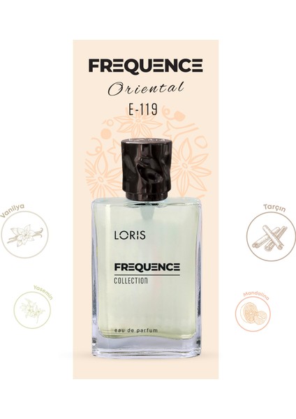 E-119 Frequence Erkek EDP Parfüm 50 ML fiyatları