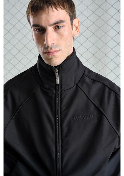 Içi Polarlı Siyah Teknik Ceket fırsatları