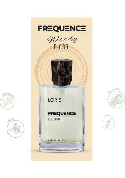 E-33 Frequence Erkek EDP Parfüm 50 ML fiyatları