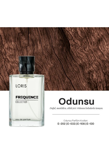 E-33 Frequence Erkek EDP Parfüm 50 ML indirimleri