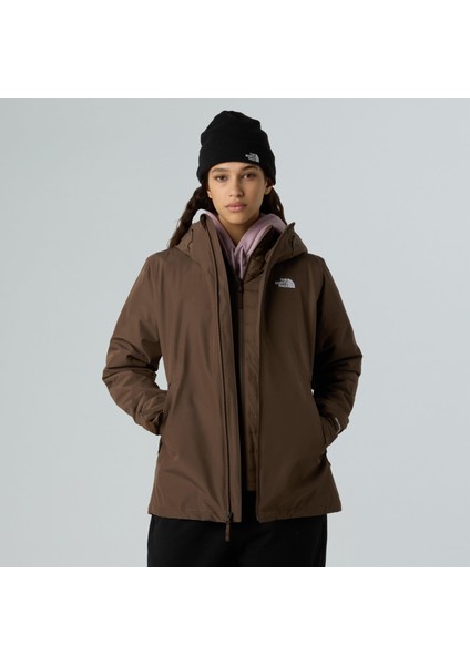 W Carto Mono Triclimate Hooded Jacket Kadın Mont